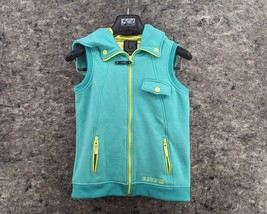 Burton Dryride Vest Women&#39;s Large Cyan Snowboard Ski Outdoor - $37.99