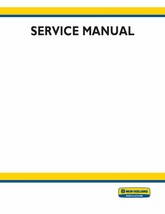 New Holland TC48DA TC55DA Tractor Service Repair Manual - £81.74 GBP