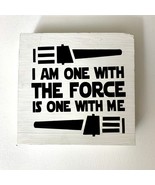 Chirrut Imwe Mantra Word Art Wood Block - $56.26 MXN