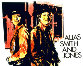 Ben Murphy and Pete Duel in Alias Smith and Jones 1971 first season artwork prom - £55.93 GBP