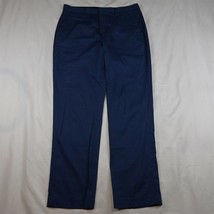 Express 32 x 32 Blue Birdseye Producer Straight Stretch Dress Pants - £19.55 GBP