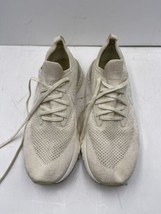 Womens Nike Epic React Flyknit Light Cream Running Shoes Sneakers Size 11 - $34.64