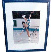 1992 Framed Matted Kristi Yamaguchi Olympic Gold Medal Figure Skater Photo 18x22 - £199.58 GBP