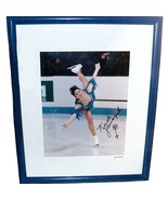 1992 Framed Matted Kristi Yamaguchi Olympic Gold Medal Figure Skater Pho... - £197.53 GBP