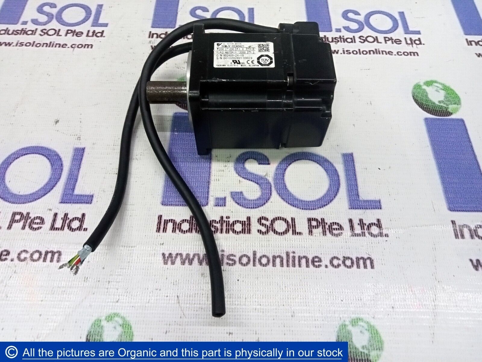 YASKAWA SGMJV-02ADA21 AC Servo Motor 9D2409-24-19 YASKAWA Electric - $251.85