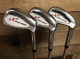 USED Extreme X5 Men Golf Clubs Wedge Set 52° GW 56° SW 60° LW 104-BFRL - £79.29 GBP