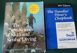 New Science of Skin and Scuba Diving R Smith &amp; 1997 Travelin&#39; Divers Chapbook - £3.10 GBP