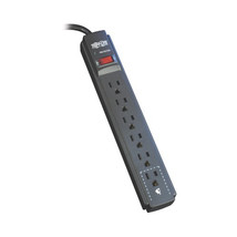 Tripp Lite By Eaton MASTER-POWER TLP615B 6OUT Surge Protector 790 J Black 15FT C - £59.27 GBP
