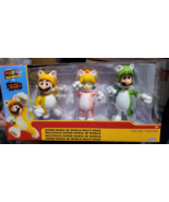 Super Mario 3D World Multi-Pack Bowsers Fury Cat Mario, Luigi, &amp; Princes... - £23.76 GBP