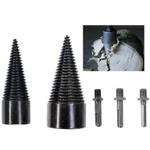 Wood Splitter Drill Bit Set 32Mm + 42Mm + Square Shank Adapter, Round Shank - $31.97