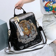 Luxury Brand Women&#39;s Backpack Female High Quality Backpacks Soft Leather Teenage - £73.85 GBP