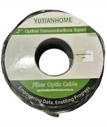 330ft/100m OD-5mm Industrial TPU OM3 Fiber Optic Uniboot LC to LC Outdoo... - $143.30 CAD
