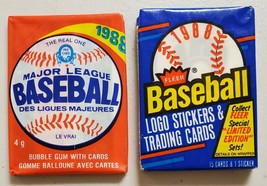 1988 OPC &amp; 1988 Fleer Baseball Lot of 2 New Sealed Unopened Packs-*v - $14.63