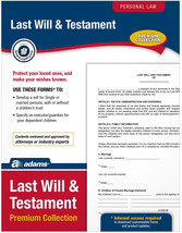 Adams Last Legal Form Kits Will And Testament Forms And Instructions Downloadabl - £40.89 GBP