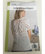 Willow Yarns Nelwyn Cardigan Sweater Crochet Pattern Skill Level Interme... - £3.73 GBP