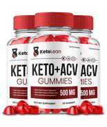 3 Pack Keto Lean ACV Gummies Apple Cider Vinegar Max Strength Formula - $97.98