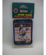 Pat Lafontaine Buffalo Sabres NHL Hockey VTG 1992 Sealed Sew On Patch Ma... - £5.79 GBP