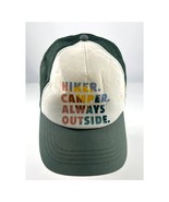 Columbia Truckers Hat Green White Hiking Camper Always Outside Snapback ... - $7.70