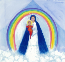 Our Lady of the Rainbow Art Print - £13.87 GBP+