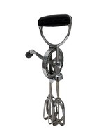 Vintage EKCO BEST Stainless Steel Rotary Hand Mixer Egg Beater Tested Wo... - $21.83 CAD