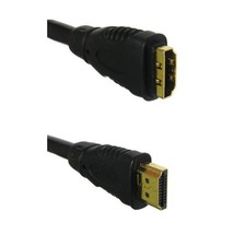 2m HDMI Extension Cable - 24k Gold Plated - 1080p - v1.3 - Audio &amp; Video... - $29.99 CAD