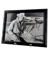 Framed Black &amp; White 8&quot; X 10&quot; picture of Alan Jackson. Autographed - $63.74 CAD