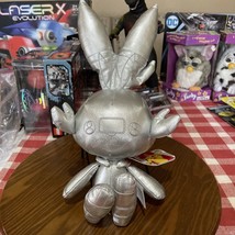 Pokemon Scorbunny 25th Anniversary Celebration 8&quot;Silver Metallic Plush D... - £7.10 GBP