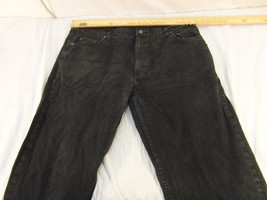 Adult Men&#39;s Member&#39;s Mark Black 40 X 32 Classic Cotton Denim Jeans 32784 - £15.53 GBP