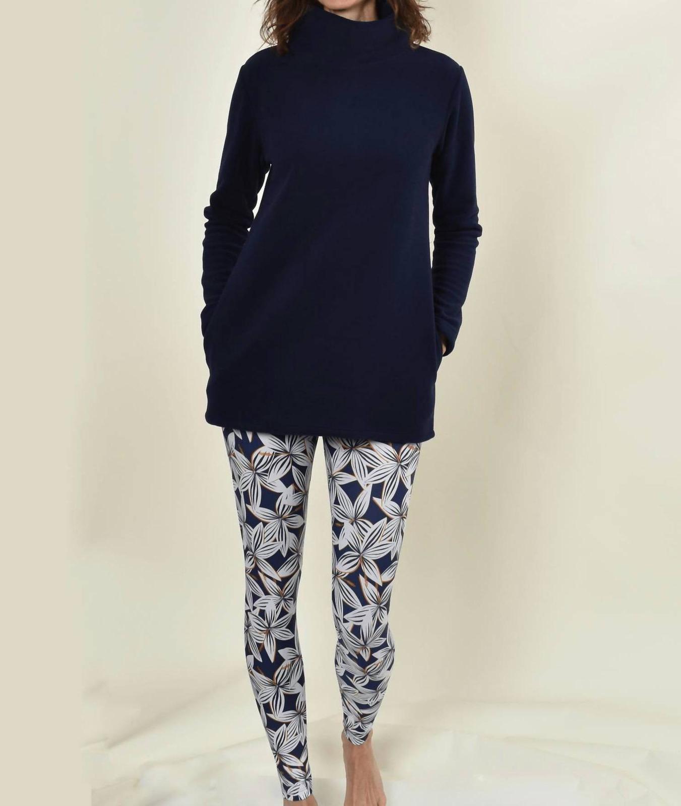 Southwind Bayside Tight Leggings Hibiscus - $30.69+