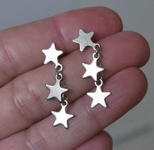  Hypoallergenic Star Stud Earrings, Free Shipping C539 - £8.69 GBP