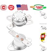 Reliable 140°C Normally Closed Temperature Switch for Home Appliances (2... - $17.26 CAD