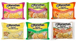 50x Bags Variety Pack Maruchan Ramen Noodle Soup 3oz ( Mix & Match Flavors! ) - $46.29