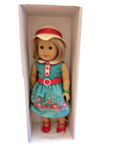 Doll American Girl Kit Kittredge &amp; BeForever Book Open Box Dated 2014 18 Inches - £143.36 GBP