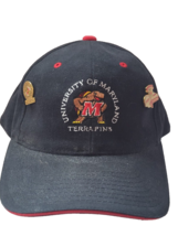 Vintage Maryland Terrapins Adjustable Strap Back Yupoong - w/ Two Hat Pins - £27.14 GBP