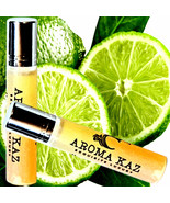 Wild Mint &amp; Citrus Limes Perfume Roll On Fragrance Oil Vegan &amp; Cruelty-F... - $19.24 CAD+