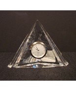Lenox Ovations Trinity Crystal Table / Shelf Clock - £23.97 GBP