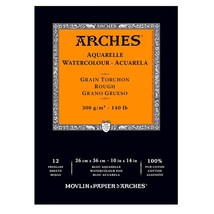 Arches Watercolor Pad, Rough Finish, 140 Pound, 10 x 14 Inch, Natural Wh... - £32.82 GBP
