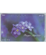 Forget Me Not Japan NTT Phone Card - $380.79 MXN