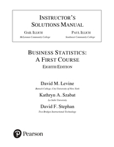 Solution Manual for Business Statistics A First Course 8th Edition David... - $25.07 CAD