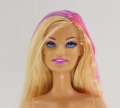 2009 Mattel Barbie Loves Glitter Color Changing Hair Doll - Nude T3250 - £26.59 GBP