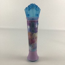 Disney Frozen Princess Anna Elsa Let It Go Sing Along Microphone Karaoke... - $19.75