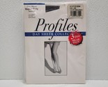 Hanes Profiles Day Sheer Pantyhose 3 Pair Regular Panty Sandlefoot Black... - $22.46