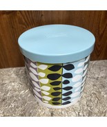 Cottonelle Plastic Toilet Paper Container Box Round Bathroom Decor Blue ... - €12,75 EUR