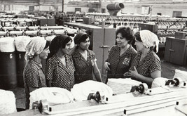 1981 Tass USSR Photo Soviet Peace Fund Russia Tajikistan Female Workers - £12.04 GBP