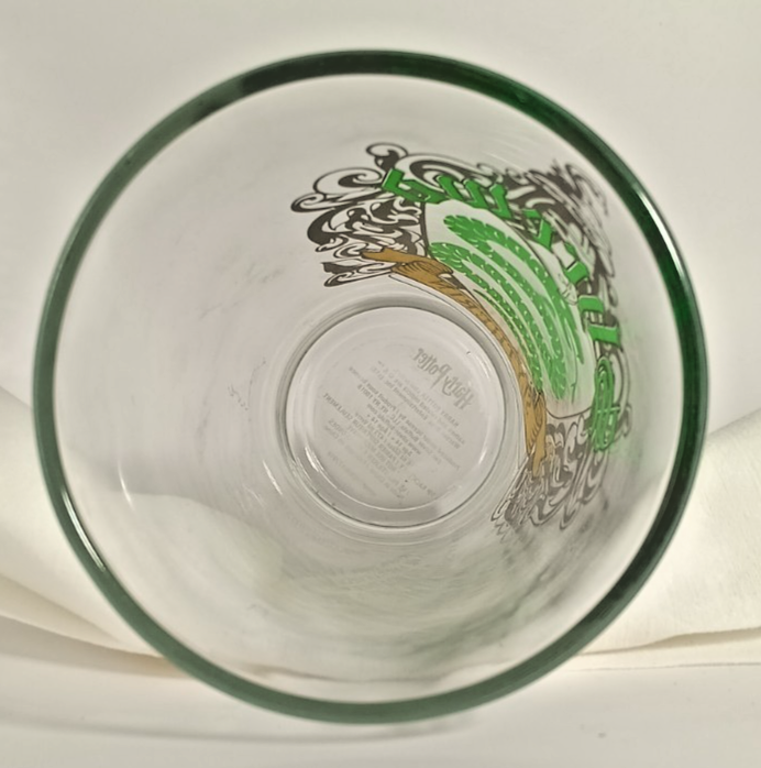 Harry Potter, Shrewd Slytherin Pint Glass (16oz), Warner Bros, 6" Tall Item image 6