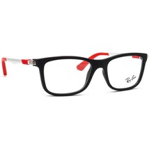 Ray-Ban Kids&#39; Eyeglasses RB 1549 3652 Black/Silver/Red Square Frame 48[]... - $1,876.91 MXN