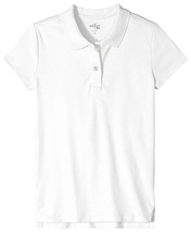 Girls Short Sleeve Uniform Polo Shirt White Size 5 SCOUT+RO - NWT - £3.58 GBP