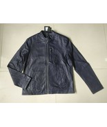 John Varvatos Sheepskin Leather Racer Jacket $698  WORLDWIDE SHIPPING - $4,773.80 MXN