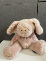 vtg J.B. Bean  Rosie O&#39;Pigg Plush Big Ears Pig Jointed Stuffed Animal TAGS - £10.37 GBP