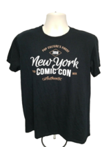 2016 New York Comic Con Pop Culture Finest Womens Large Black TShirt - £11.80 GBP